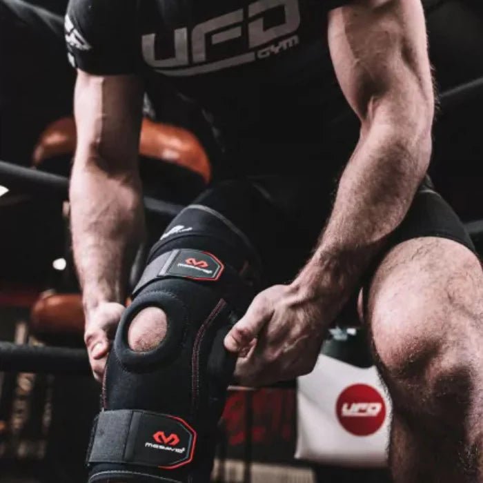 X - extra pojačani steznik za koljeno s križnim trakama [429X] – McDavid Knee brace | McDavid Hrvatska